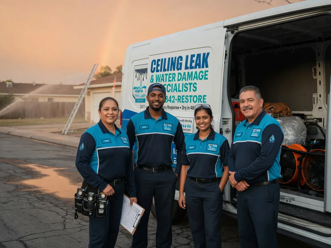 Ceiling Leak Cleanup company in Thornton, WV